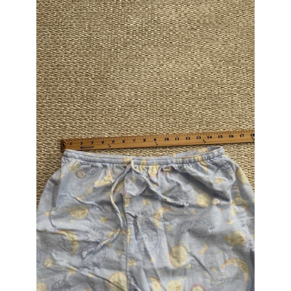 lanz of salzburg flannel Pajama Set. Large Flannel. Celestial Print - Picture 6 of 8